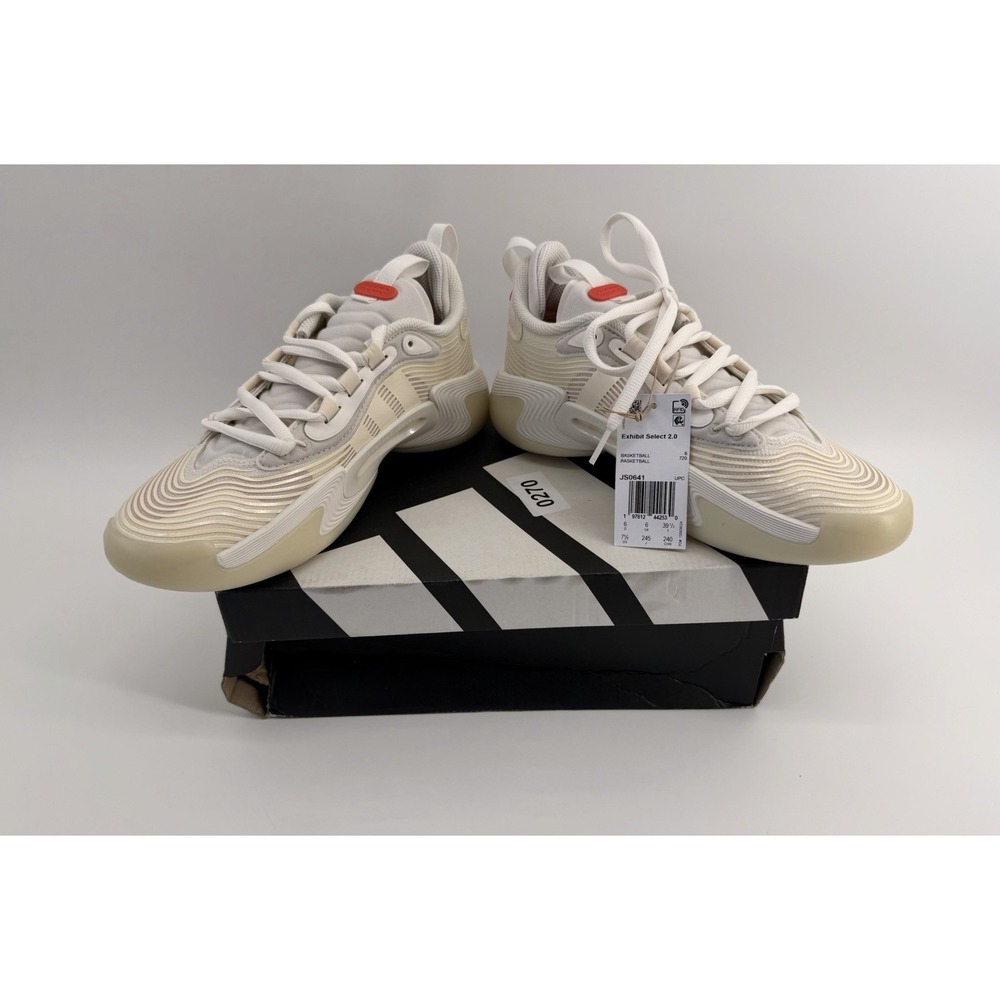 Adidas Exhibit Select 2.0 Pro cream white womens shoes size 7.5